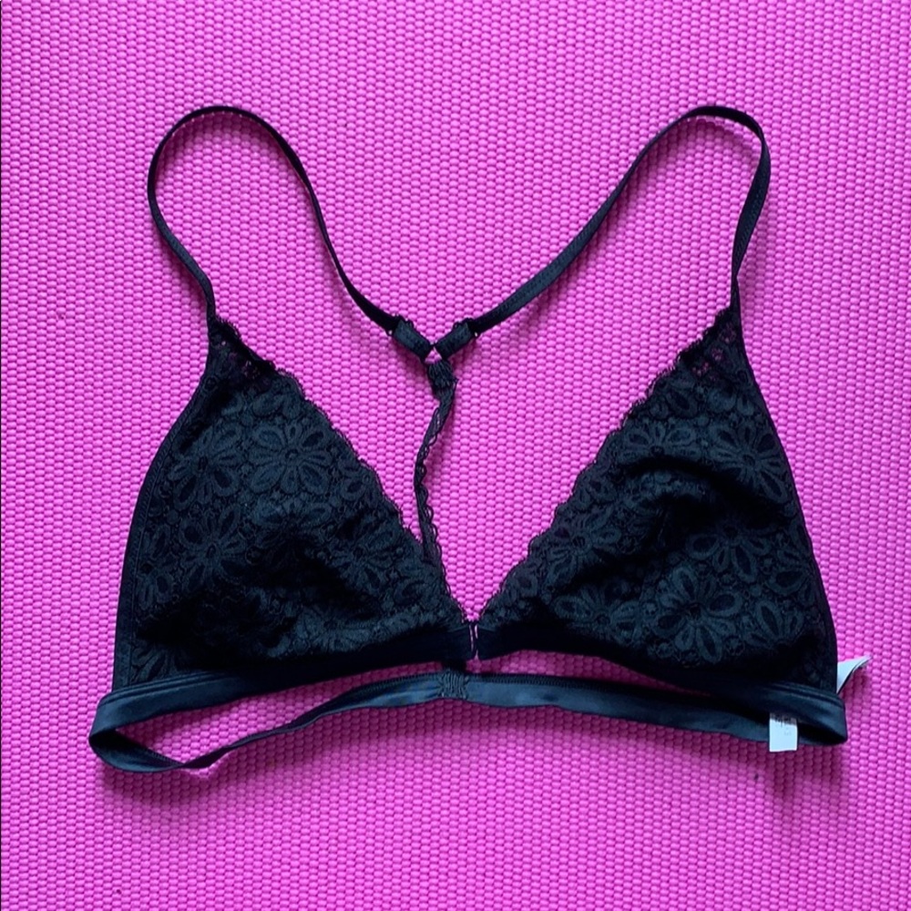 Lacy black Victoria’s Secret Bralette